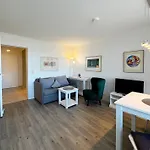 Haus Metropol App 113 direkt am Strand mit Balkon Cityblick